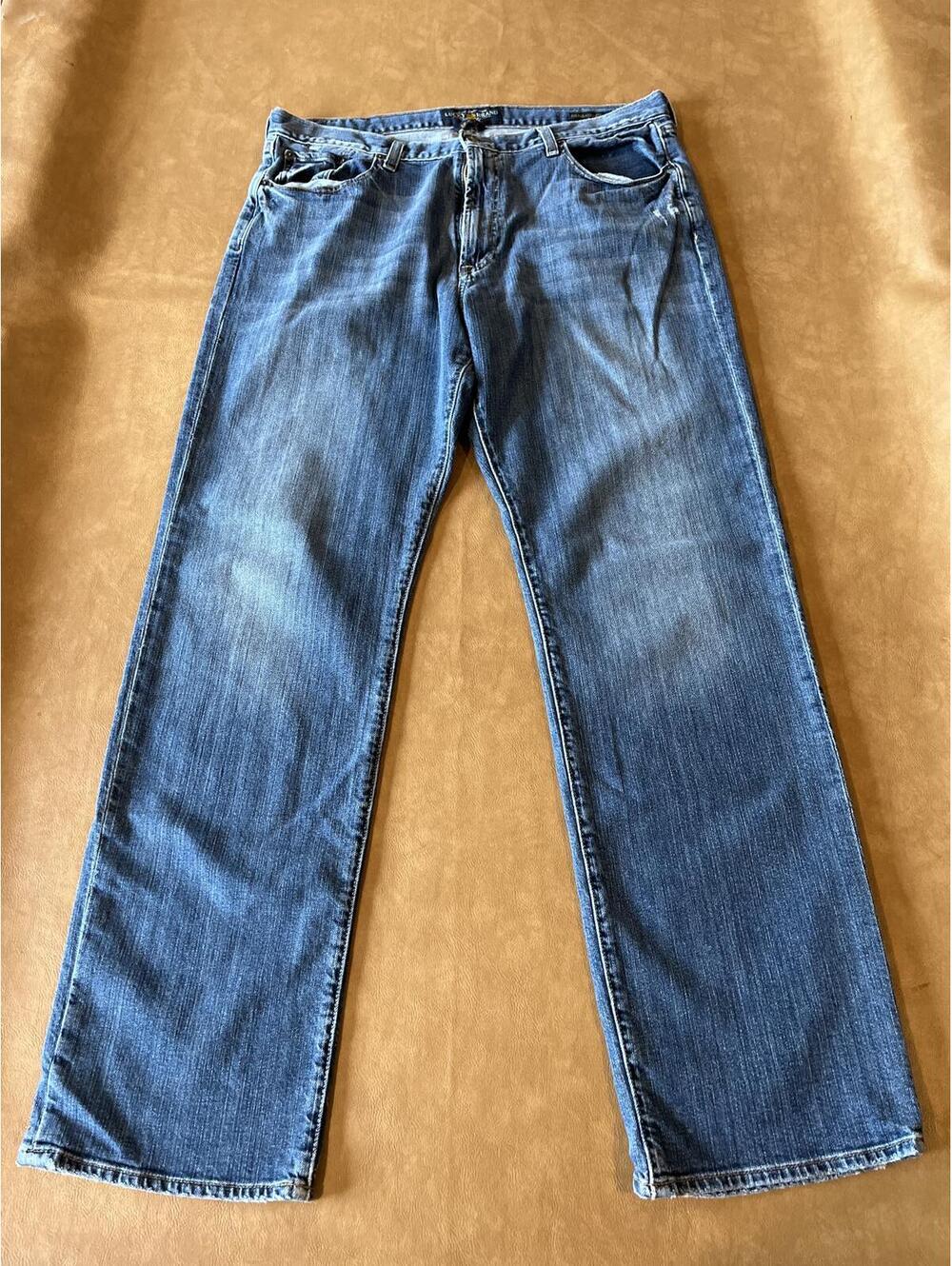 Lucky Brand 181 Relaxed Straight Jeans (Men’s 38x34)